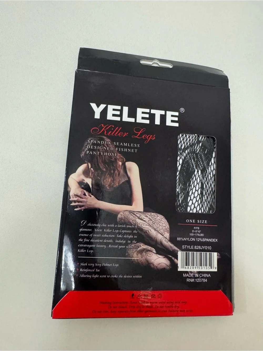 New o/s black lace stockings tights lingerie goth gothic Lolita pantyhose